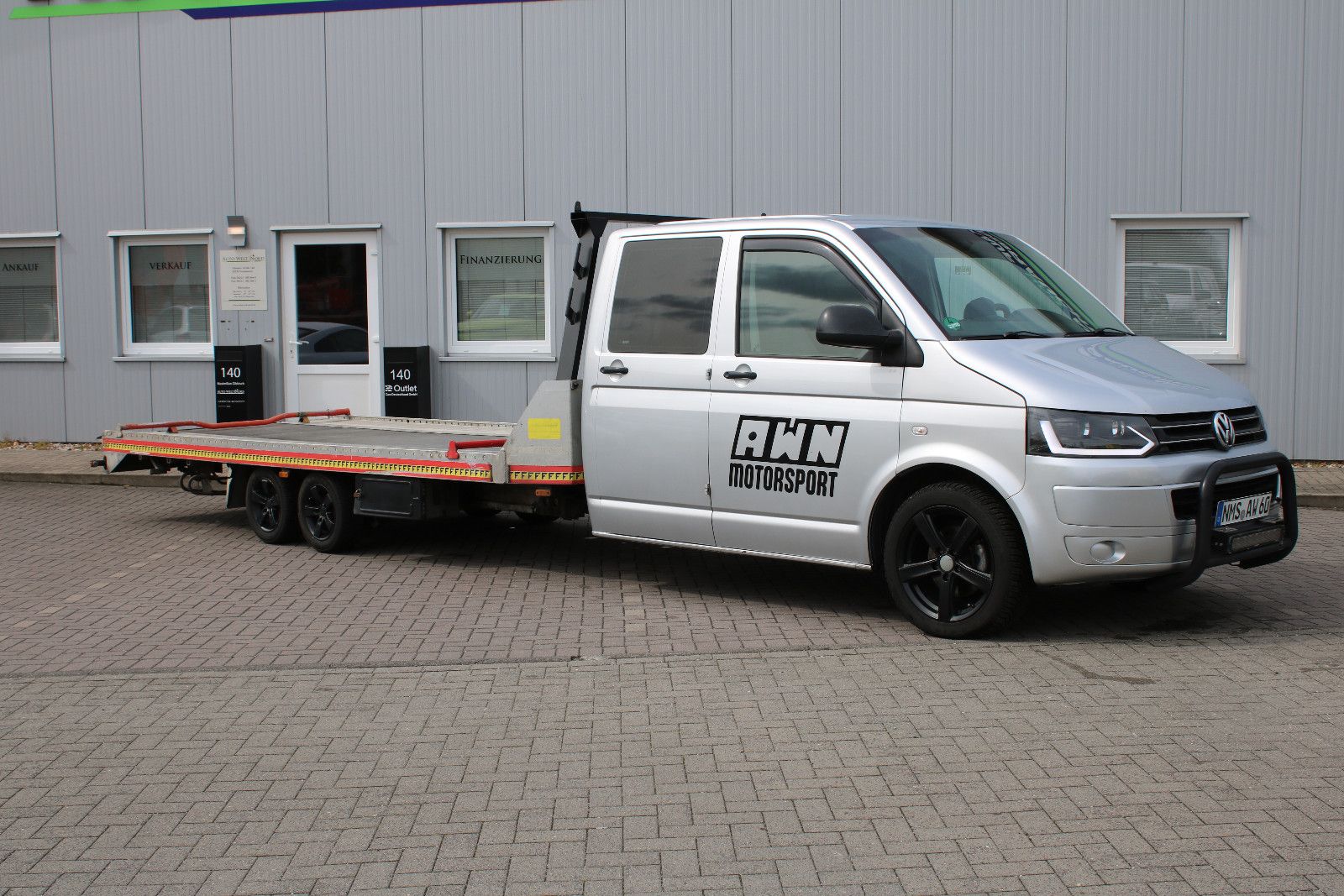 Volkswagen T5 2.0 TDI Algema Fitzel Abschleppwagen Klima